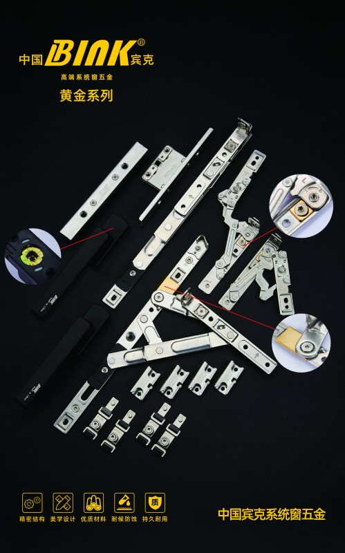中国宾克系统窗五金